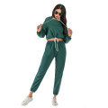 Casual Two Piece Tracksuits Hoodie and LongPants